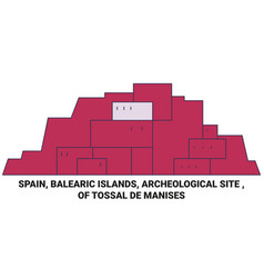 Spain Balearic Islands Archeological Site