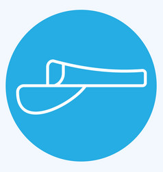 Icon Visor Related To Tennis Sports Symbol Blue