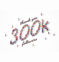 300k Followers Group Business People