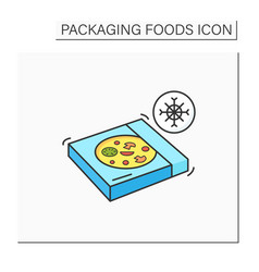 Frozen Pizza Color Icon