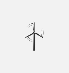 Wind Energy Turbine Icon