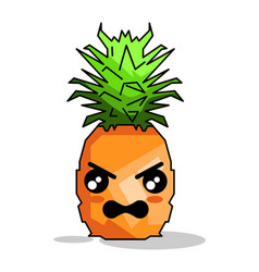 Emoji Pineapple Angry