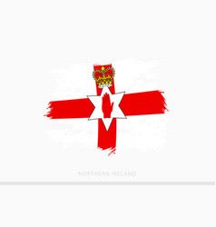 Grunge Flag Of Northern Ireland Abstract