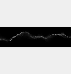 Abstract Dark Background With Dynamic Wave