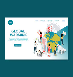 Global Warming Landing Page