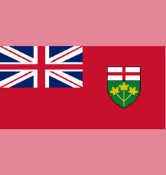 Ontario Flag Province Canada