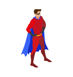 Superhero Costume Man Composition