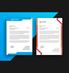 Corporate Letterhead Template Design