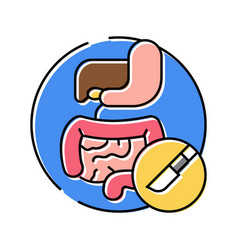 Gastrointestinal Surgery Color Icon