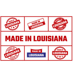 Made In Louisiana Rubber Stamp Set