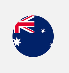 Australia Australian Round Circle Country Flag