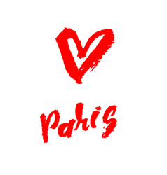 Paris Ink Hand Lettering Abstract Watercolor