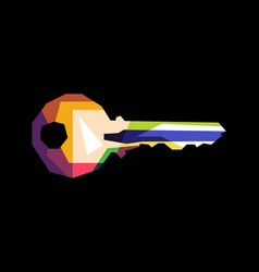 Colorful Key Design