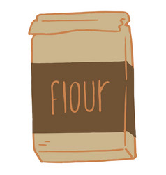 Flour Package Flat