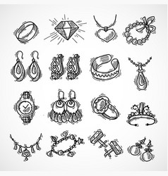 Jewelry Icons Set