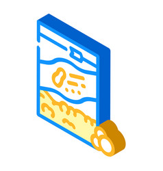 Balls Peanut Butter Isometric Icon