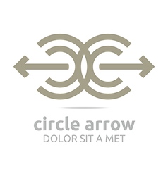 Logo Design Letter C Arrow Brown Iccircle Arrow 17