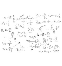 Radio Engineering Schemes Electronic Formulas