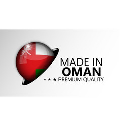 Made In Oman Graphic And Label