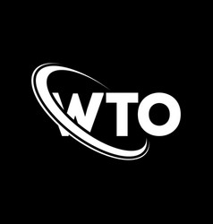 Wto Logo Letter Letter Logo Design