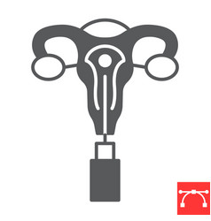 Embryo Transfer Glyph Icon