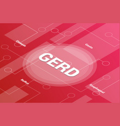 Gerd Concept Words Isometric 3d Word Text Concept