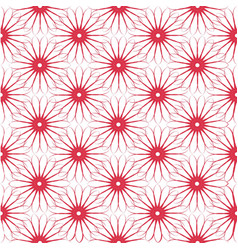 A Seamless Pattern Of Overlapping Line Floral