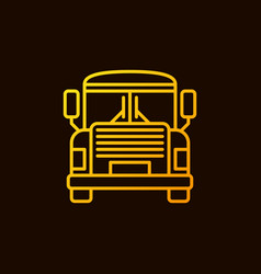 School Bus Back To Concept Yellow