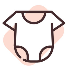 Baby Clothes On A White Background