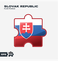 Slovak Republic Flag Puzzle