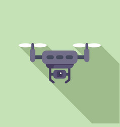 Control Drone Cinema Icon Flat Service