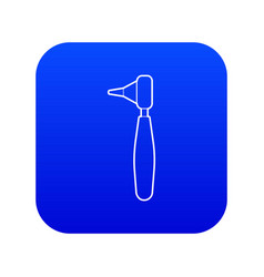 Dental Instrument Icon Blue