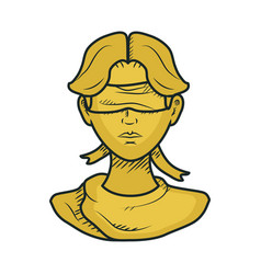 Lady Justice Head