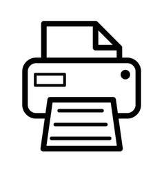 Printer Document Web Icon Printout Machine