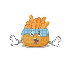 A Cartoon Character Bread Basket Making