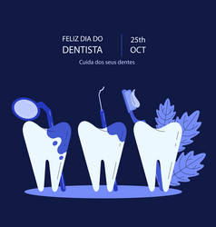 Flat Dia Dentista