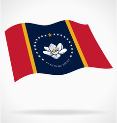 Accurate Correct New Mississippi Ms State Flag