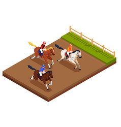 Equestrian Sport Concept