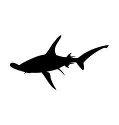 Hammerhead Shark Silhouette