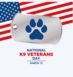 National K9 Veterans Day Poster