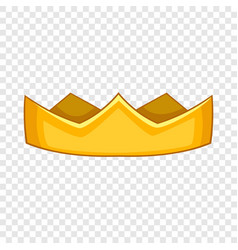 Baron Crown Icon Cartoon Style