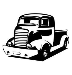 1940s Chevy Coe Truck Silhouette