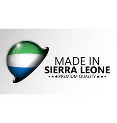 Made In Sierra Leone Graphic And Label