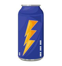 Energy Drink Canned With Golden Ray