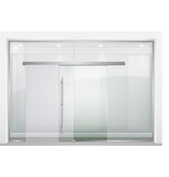 Sliding Glass Partition