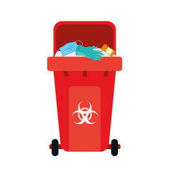 Toxic Trash Bin Design