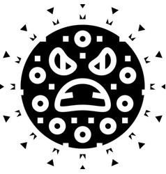 Lactobacillus Bacteria Virus Glyph Icon