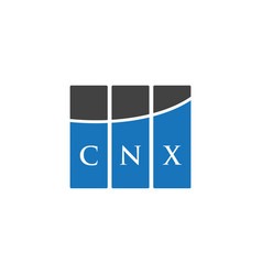 Cnx Letter Logo Design On Black Background