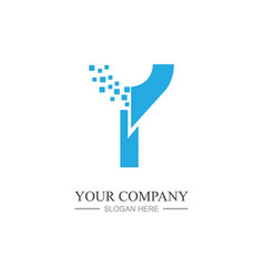 Letter Y Logo Template Icon Design