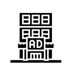 Agency Advertising Glyph Icon